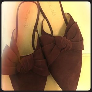 Madewell The Remi mule with bow